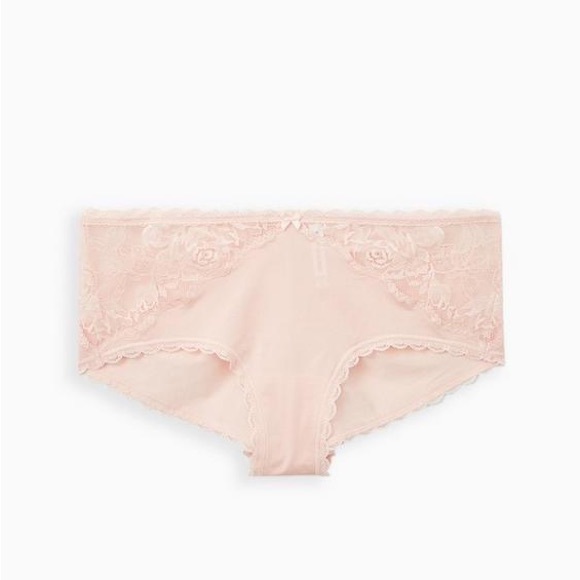 Torrid Breast Cancer Awareness Cheeky Panty - Microfiber Pink - Picture 5 of 5